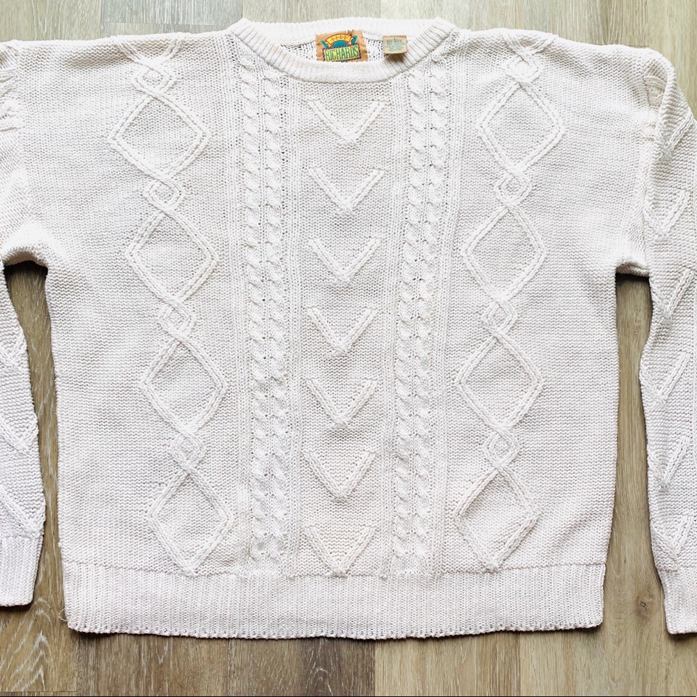Vintage Cable Knit Sweater